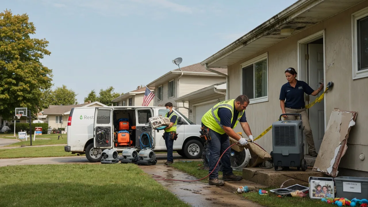 Water Damage Restoration in Edwardsville, KS near me
